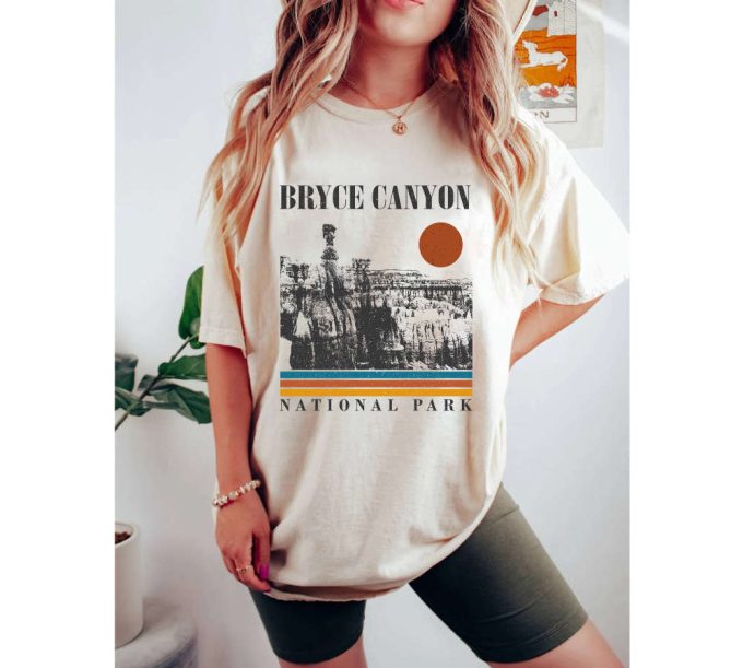 Bryce Canyon Travel Shirt: Utah T-Shirt Sweatshirt Hoodie - Vintage Dad Gifts 2