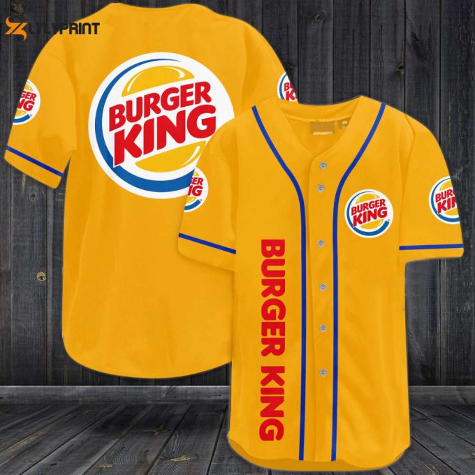 Burger King Baseball Jersey 1