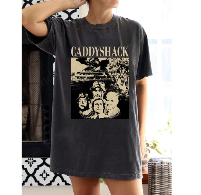 Caddyshack T-Shirt: Retro Unisex Movie Tee Hoodie &Amp; Sweater In Black 2