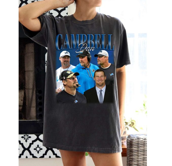 Campbell Dan Super Star T-Shirt: Unisex Coach Shirt Tees Sweater For Ultimate Style 2