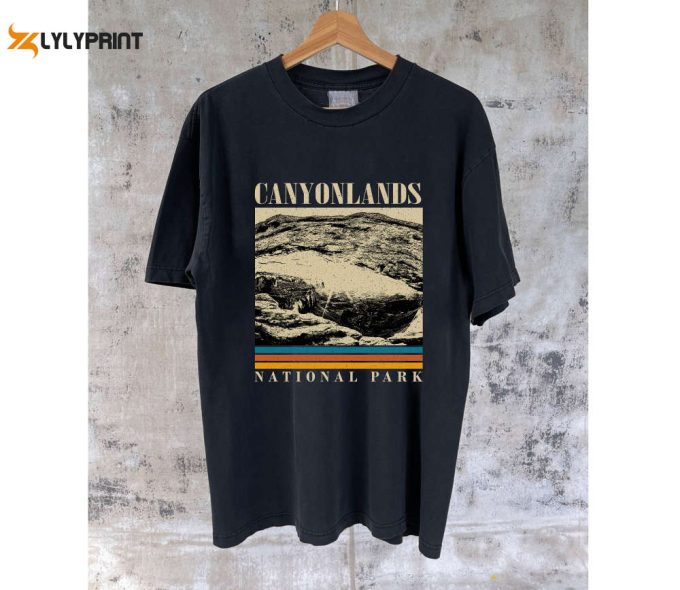 Canyonlands Travel Shirt: Vintage Tshirt &Amp;Amp; Dad Gifts 1