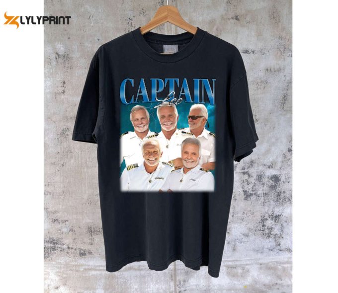 Captain Lee T-Shirt: Unisex Super Star Shirt With Engaging Character Design 1