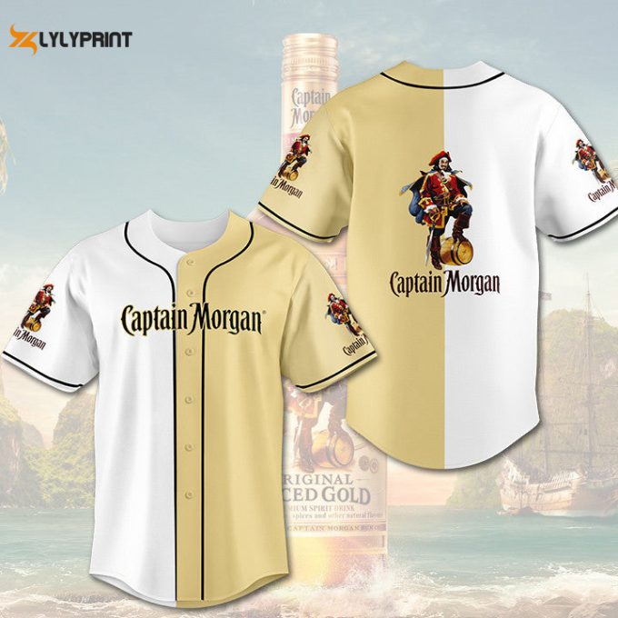 Captain Morgan Baseball Jersey 1