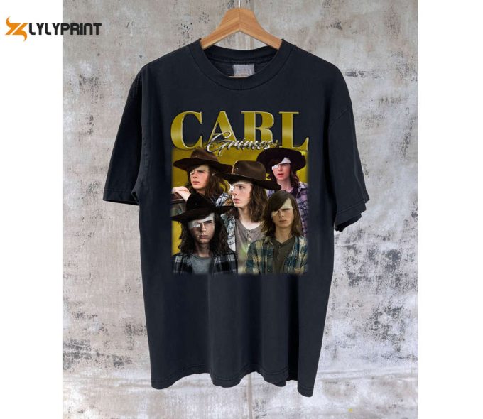 Shop The Stylish Carl Grimes Character Apparel Walking Dead Tees Sweaters And More! 1