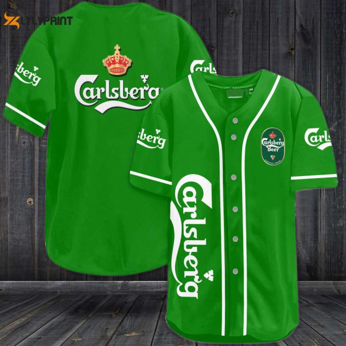 Carlsberg Beer Baseball Jersey 1