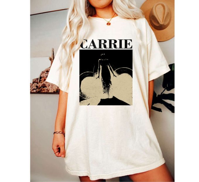 Carrie Movie T-Shirt &Amp; Hoodie: Vintage Unisex Tee &Amp; Sweater 2