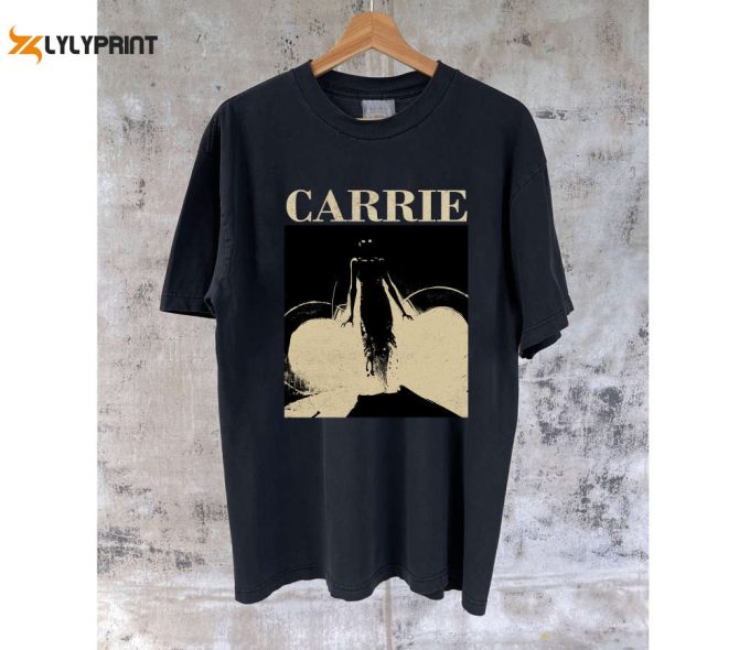 Carrie Movie T-Shirt &Amp;Amp; Hoodie: Vintage Unisex Tee &Amp;Amp; Sweater 1