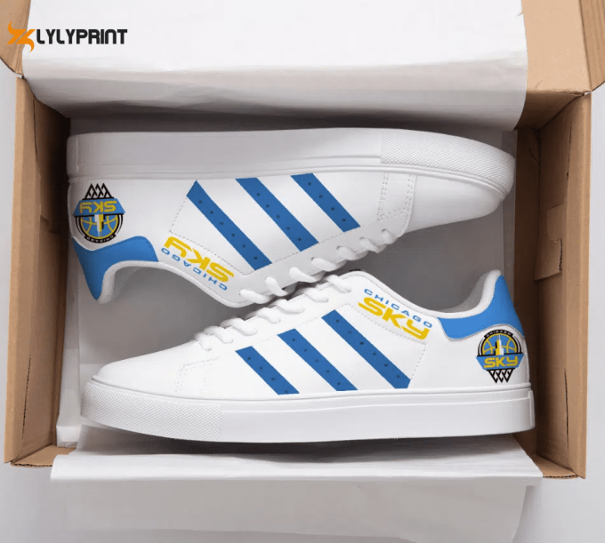 Chicago Sky Skate Shoes For Men Women Fans Gift 1