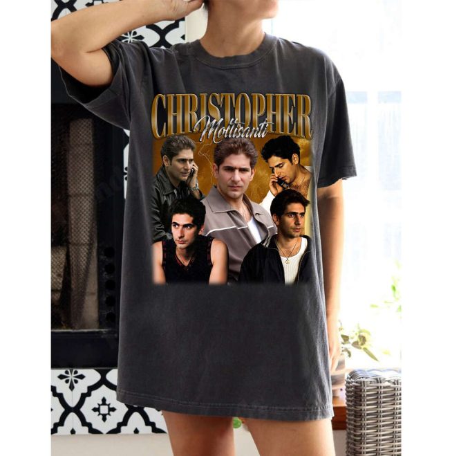 Shop Christopher Moltisanti Shirt: Retro T-Shirt Tee &Amp; Sweater 2