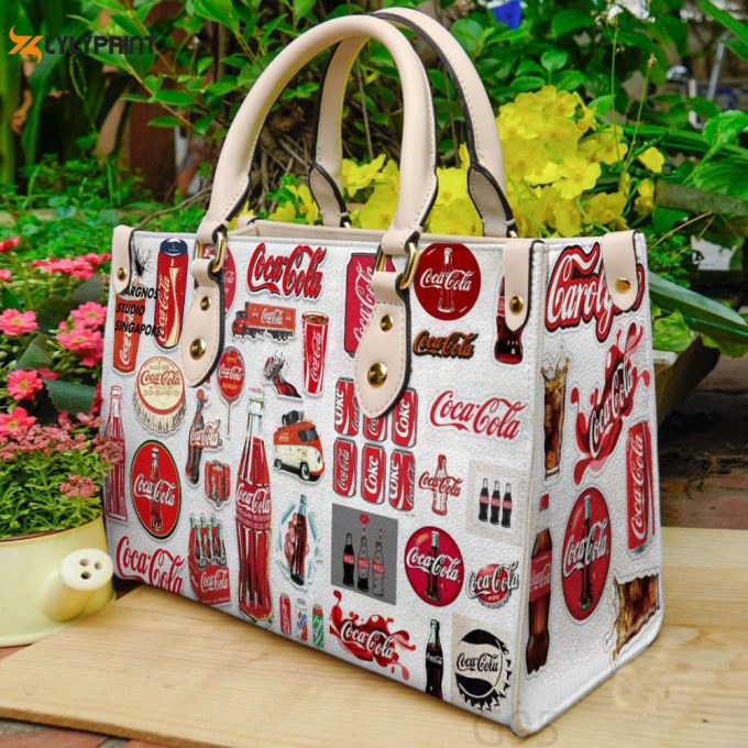 Coca Cola Leather Handbag Gift For Women 1