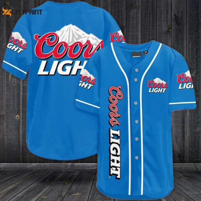 Coors Light Baseball Jersey 1