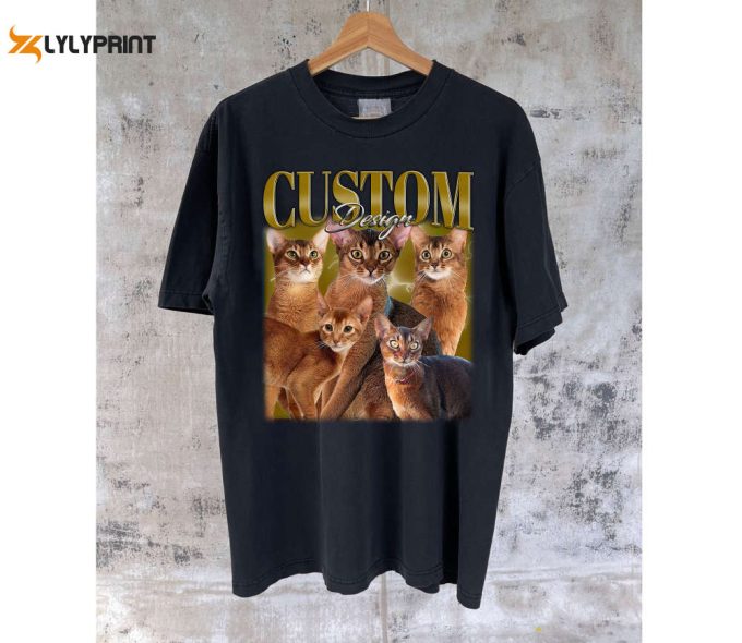 Custom Cat Design Shirt: Unisex Cute Tees &Amp;Amp; Sweater - Personalize Your Style 1