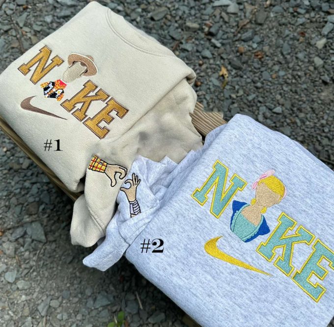 Custom Embroidered Sweatshirt, Funny Christmas Shirt, Happy New Year, Xmas Gift, Family Holiday Sweatshirt, Toy Story 2