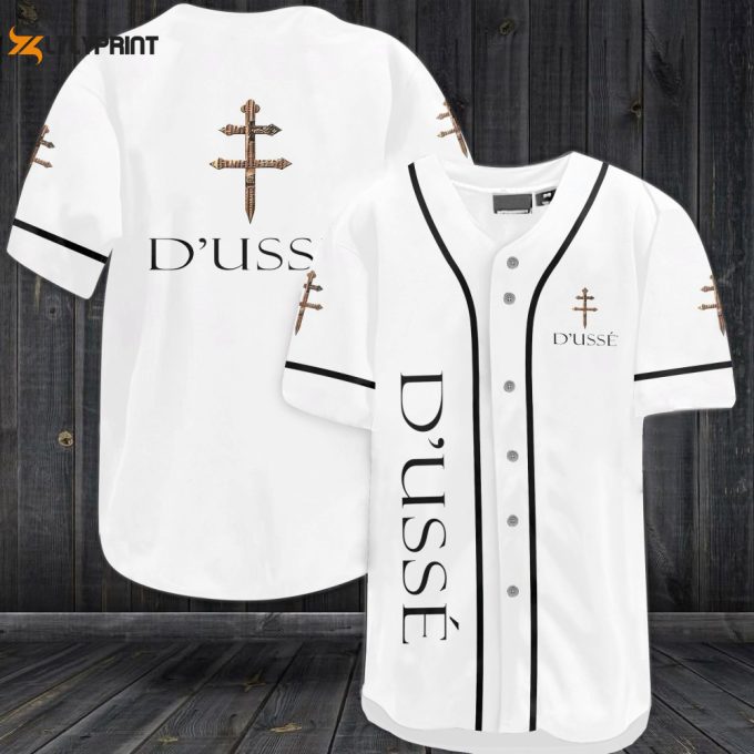 D'Usse All Over Print Unisex Baseball Jersey 1