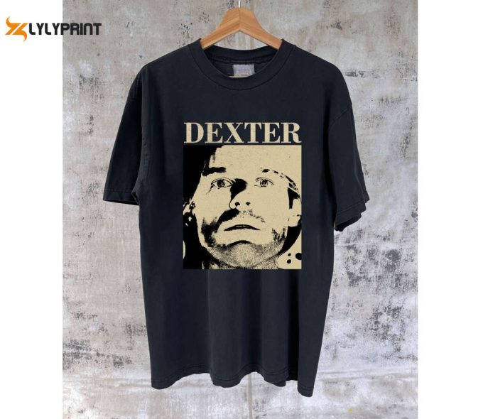 Dexter Retro T-Shirt: Classic Movie Shirt Vintage Tee Hoodie &Amp;Amp; Sweater 1