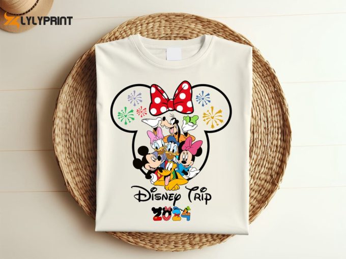 Disney 2024 Shirts, Disney Vacation T-Shirt, Disneyworld Shirts, Disney Couple Shirt, Disneyland, Disney Family Sweat, Disney Trip 2024 363 1