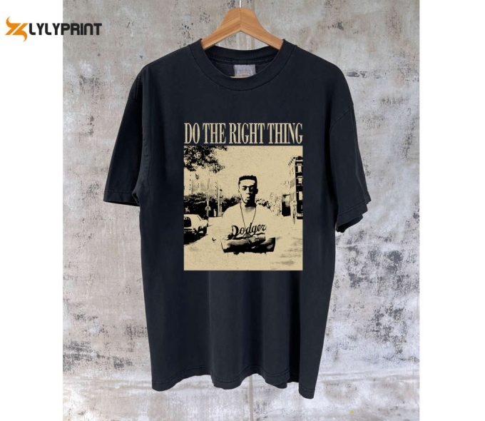 Do The Right Thing Retro T-Shirt Movie Hoodie Tee &Amp;Amp; Sweater - Embrace Nostalgia With Style! 1