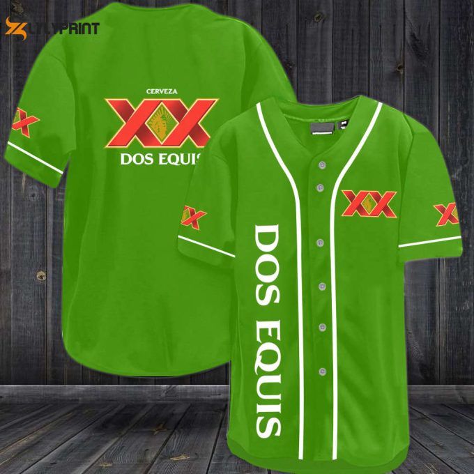 Dos Equis Xx Baseball Jersey 1