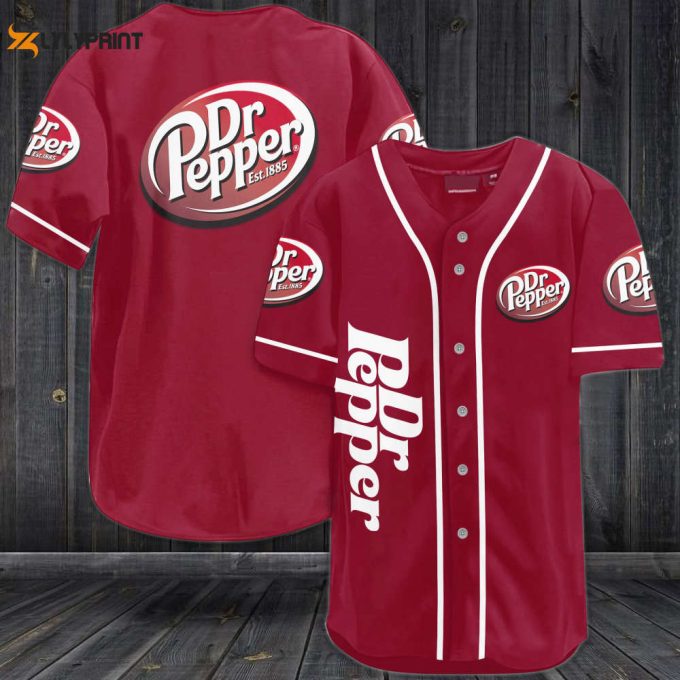 Dr Pepper Baseball Jersey 1