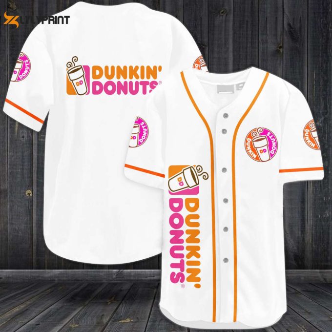 Dunkin? Donuts Baseball Jersey 1