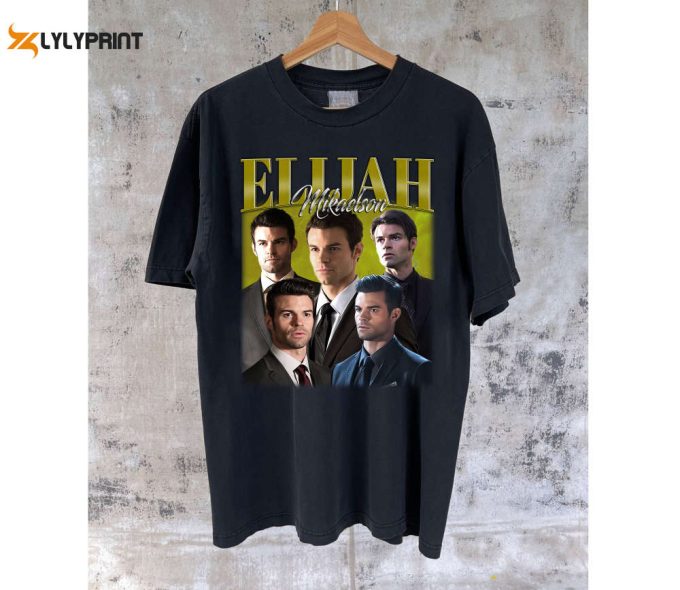 Shop Elijah Mikaelson T-Shirts: Exclusive Merch For Couples Character Tees 1