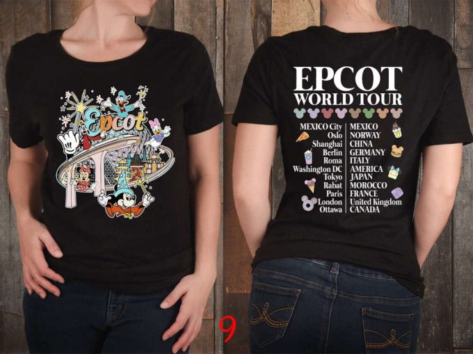 Epcot World Tour ,Disney Epcot Shirt, Disney Group Trip Shirt, Retro Epcot Shirt ,Disney Epcot Matching Shirt, Epcot Disneyworld Shirt 2