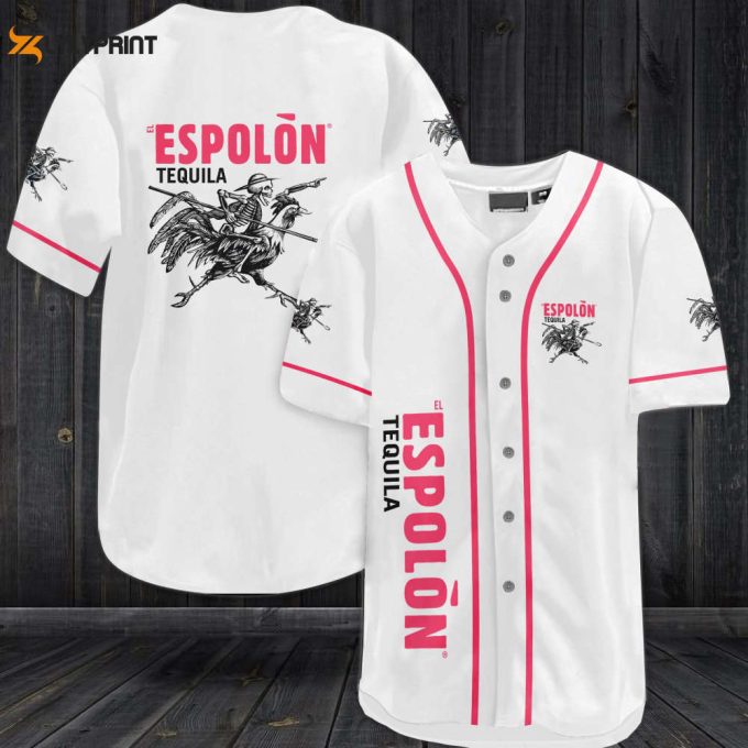 Espolon Tequila Baseball Jersey 1