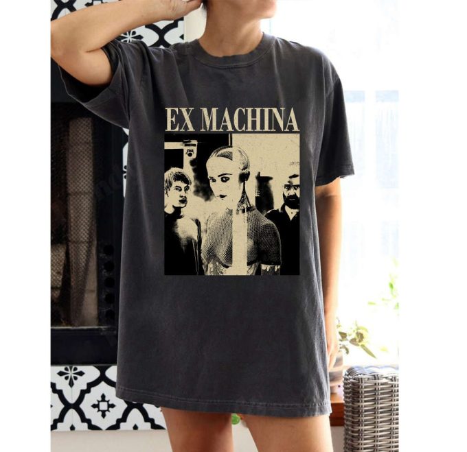 Vintage Ex Machina T-Shirt Hoodie &Amp; Tee - Retro Movie Apparel &Amp; Sweater 2