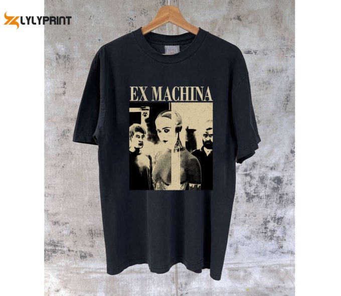 Vintage Ex Machina T-Shirt Hoodie &Amp;Amp; Tee - Retro Movie Apparel &Amp;Amp; Sweater 1