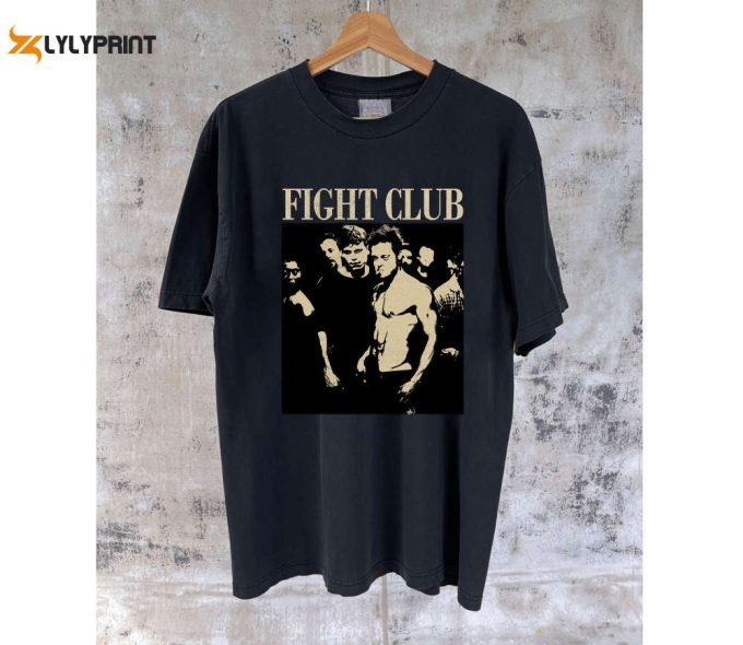 Vintage Fight Club T-Shirt: Movie Hoodie Tees &Amp;Amp; Sweater - Retro &Amp;Amp; Classic Shirt 1