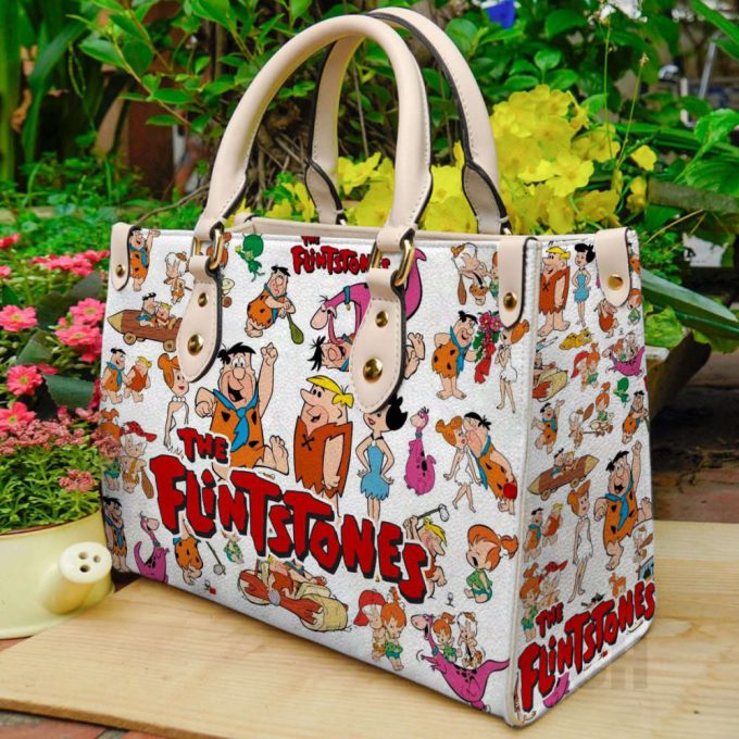 Flintstones Leather Handbag Gift For Women 2