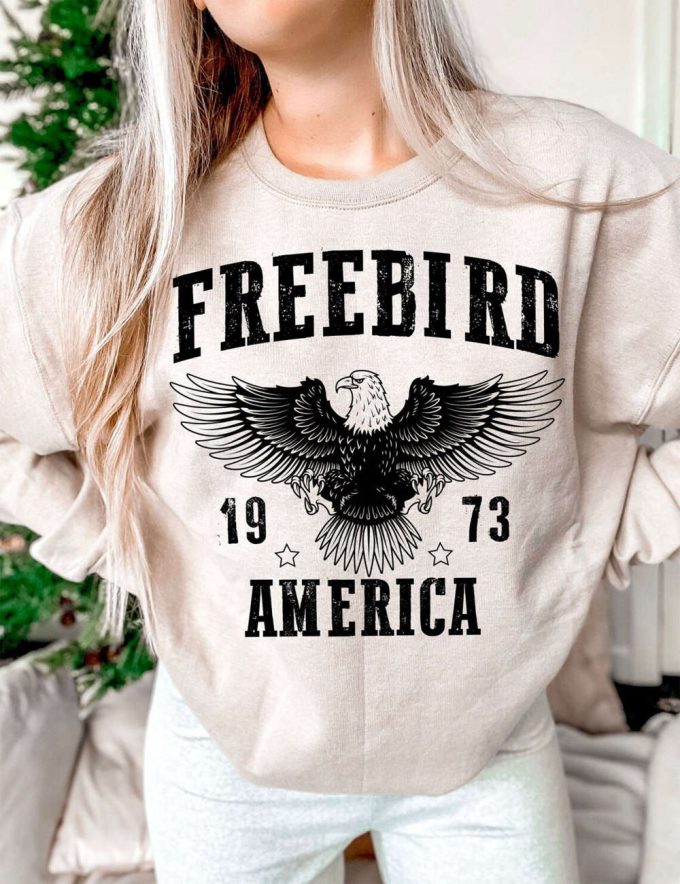 Free Bird America Svg, Eagle Svg, Rock &Amp; Roll Tshirt Designs, Classic Southern Rock Band Cut Files, Cricut / Silhouette Cutting Files 2