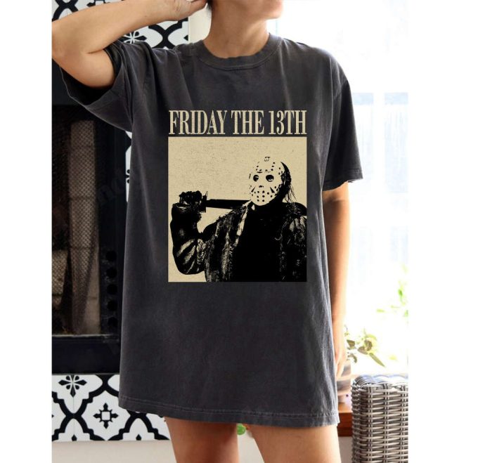 Get Spooked With Friday The 13Th Vintage T-Shirt Hoodie &Amp; More! 2