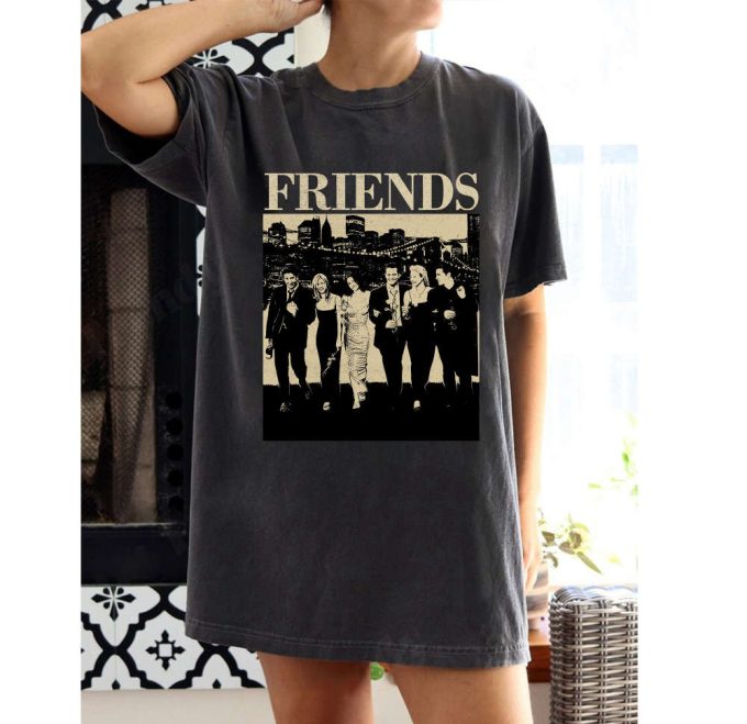 Friends Vintage T-Shirt: Movie-Inspired Unisex Hoodie Sweater &Amp; Tees 2