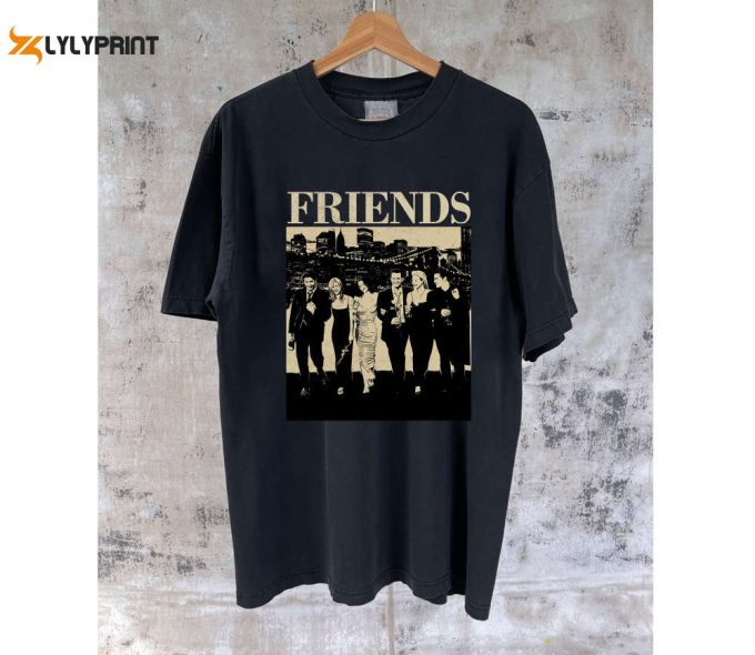 Friends Vintage T-Shirt: Movie-Inspired Unisex Hoodie Sweater &Amp;Amp; Tees 1