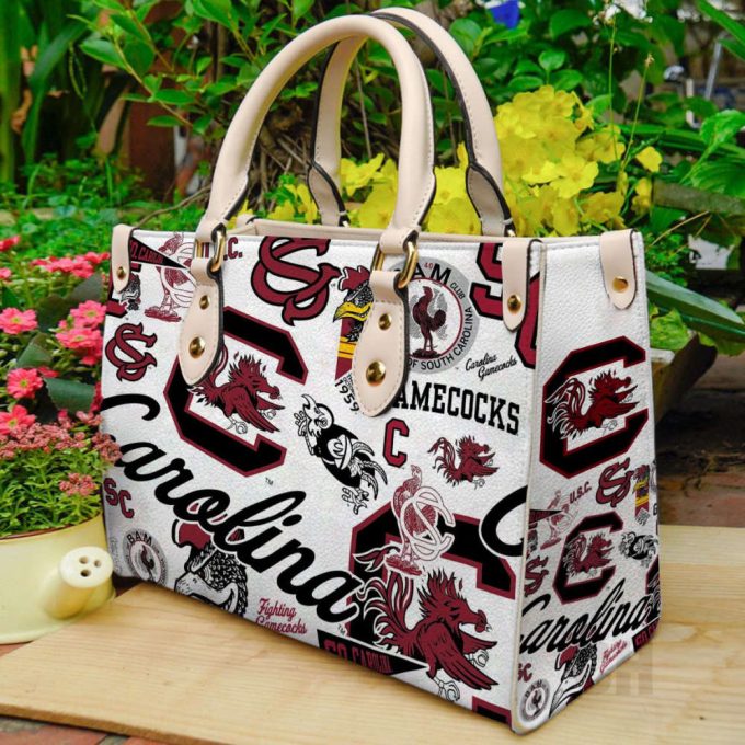 Gamecocks Leather Handbag Gift For Women 2