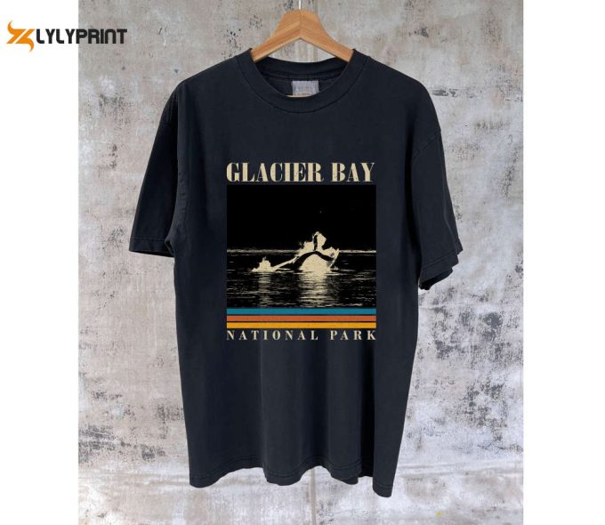 Discover Glacier Bay: T-Shirt Sweatshirt &Amp;Amp; Hoodie – Unique Alaska Travel Gifts With City Map 1