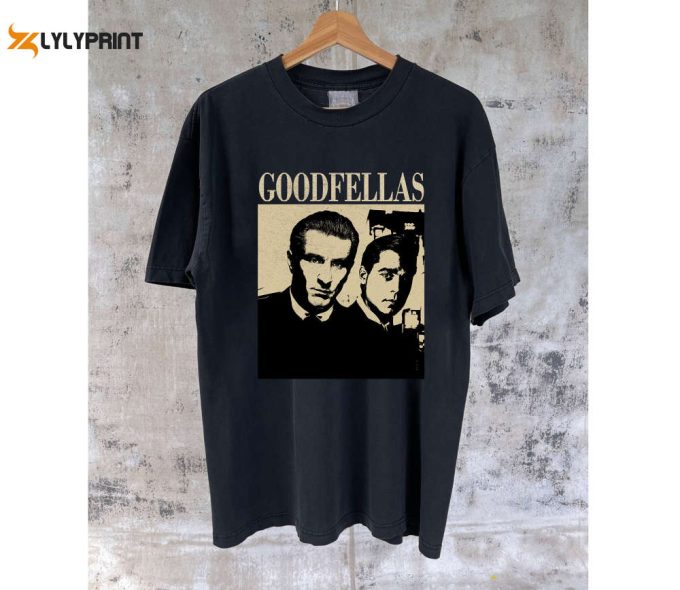 Classic Goodfellas Retro T-Shirt: Movie-Inspired Hoodie Sweater &Amp;Amp; Tees 1