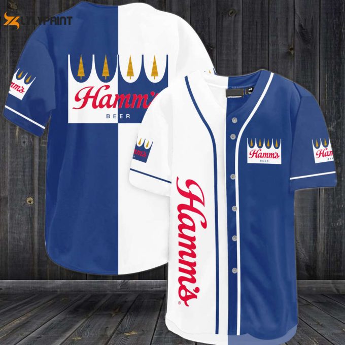 Hamm’S Beer Baseball Jersey – Gift For Men Women