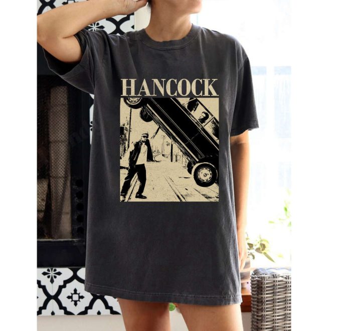 Hancock Retro T-Shirt &Amp; Hoodie: Trendy Couples Shirt For Movie Fans 2