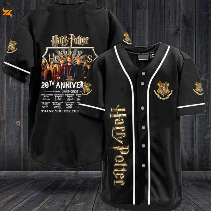 Harry Potter 20Th Anniversary Return To Hogwarts Baseball Jersey 1