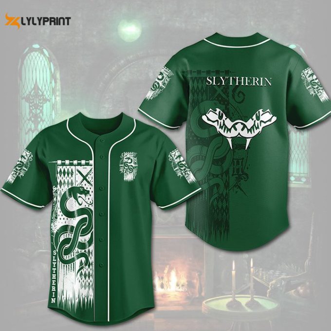 Harry Potter Slytherin Baseball Jersey 1