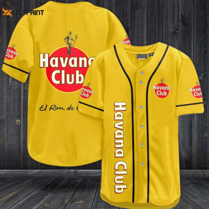 Havana Club Rum Baseball Jersey 1