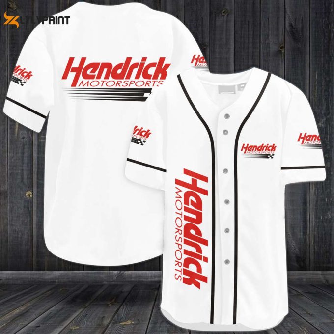 Hendrick Motorsports Baseball Jersey 1