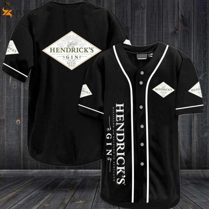 Hendrick'S Gin Baseball Jersey 1