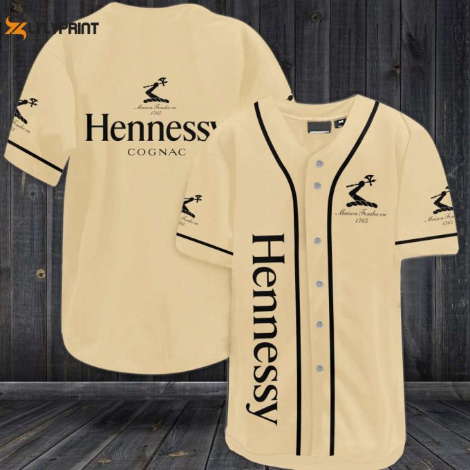 Hennessy Cognac Baseball Jersey 1