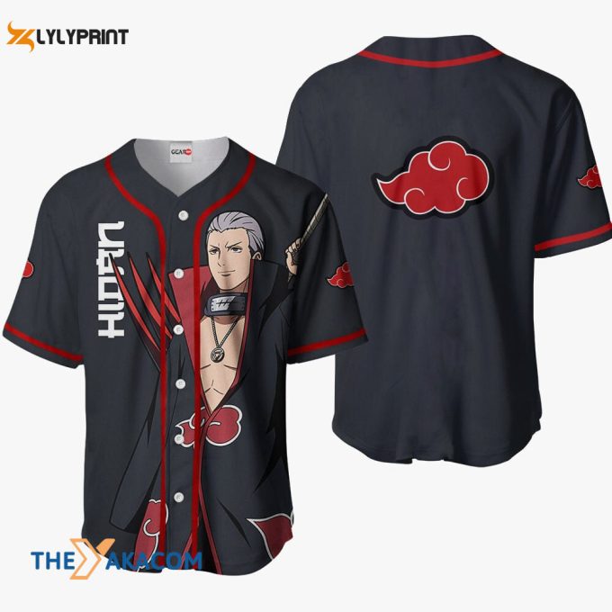 Hidan Naruto Anime Gift Christmas For Fan Baseball Jersey Shirt 1