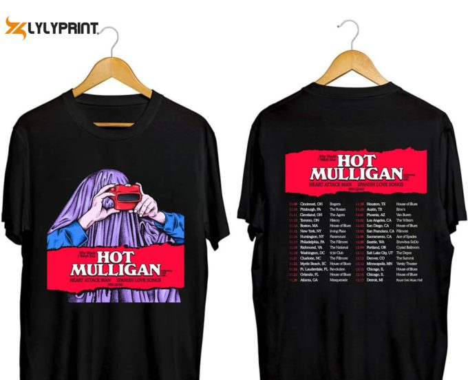 Hot Mulligan - Why Would I Watch Tour 2023 Shirt, Hot Mulligan 2023 Band Fan Shirt, Hot Mulligan 2023 Concert Shirt, Why Would I Watch Tee 1