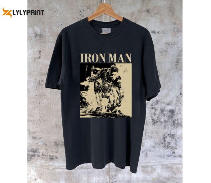 Iron Man T-Shirt: Movie Merchandise Hoodie Sweater &Amp;Amp; Tees - Cult Movie Tshirt 1