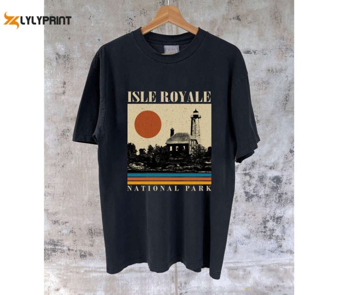 Isle Royale T-Shirt &Amp;Amp; Sweatshirt: Michigan Travel Gifts For Dad &Amp;Amp; Him 1